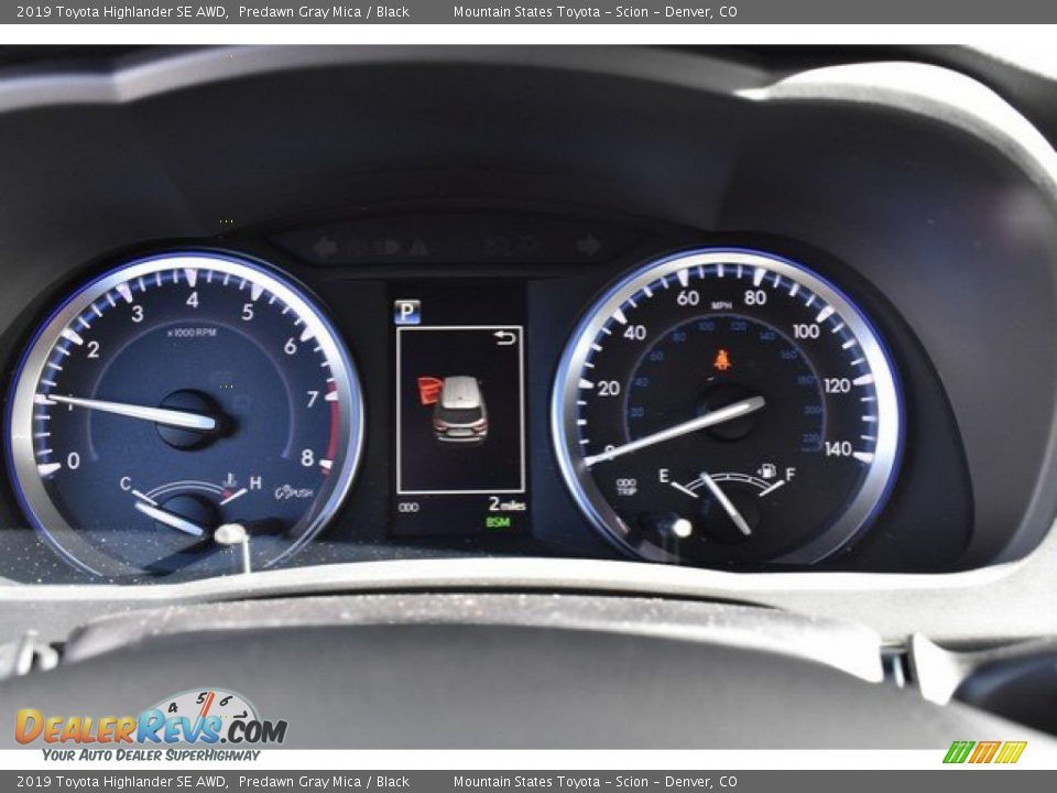 2019 Toyota Highlander SE AWD Predawn Gray Mica / Black Photo #31