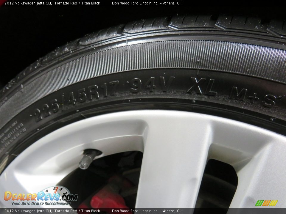 2012 Volkswagen Jetta GLI Tornado Red / Titan Black Photo #3