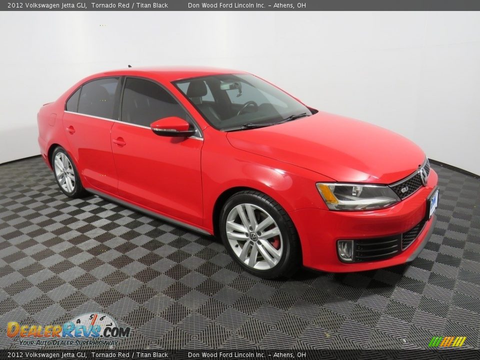 2012 Volkswagen Jetta GLI Tornado Red / Titan Black Photo #4