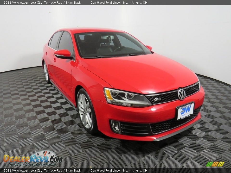 2012 Volkswagen Jetta GLI Tornado Red / Titan Black Photo #5