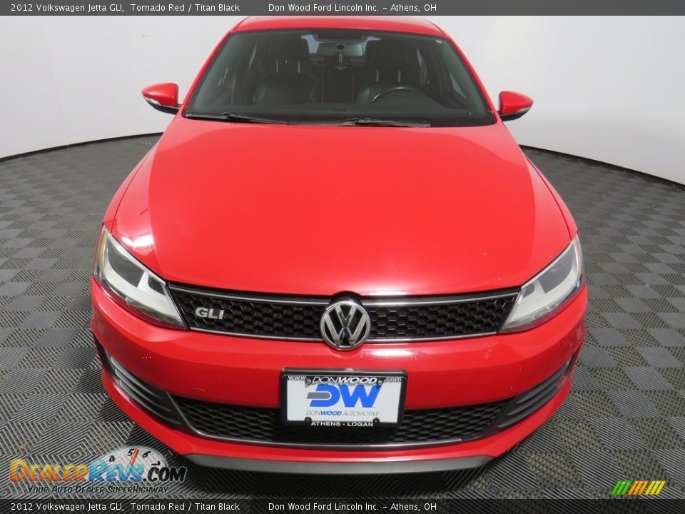 2012 Volkswagen Jetta GLI Tornado Red / Titan Black Photo #6