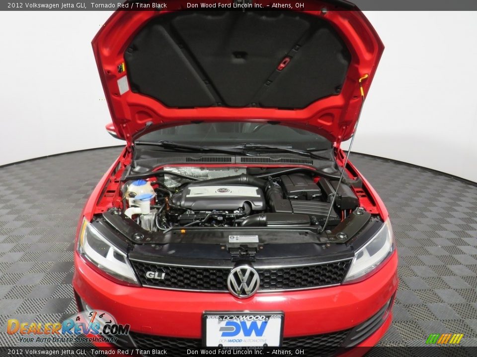 2012 Volkswagen Jetta GLI Tornado Red / Titan Black Photo #7