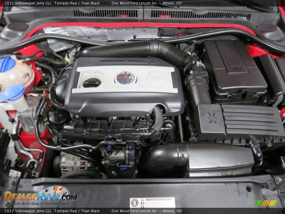 2012 Volkswagen Jetta GLI Tornado Red / Titan Black Photo #8