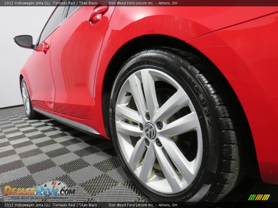 2012 Volkswagen Jetta GLI Tornado Red / Titan Black Photo #12
