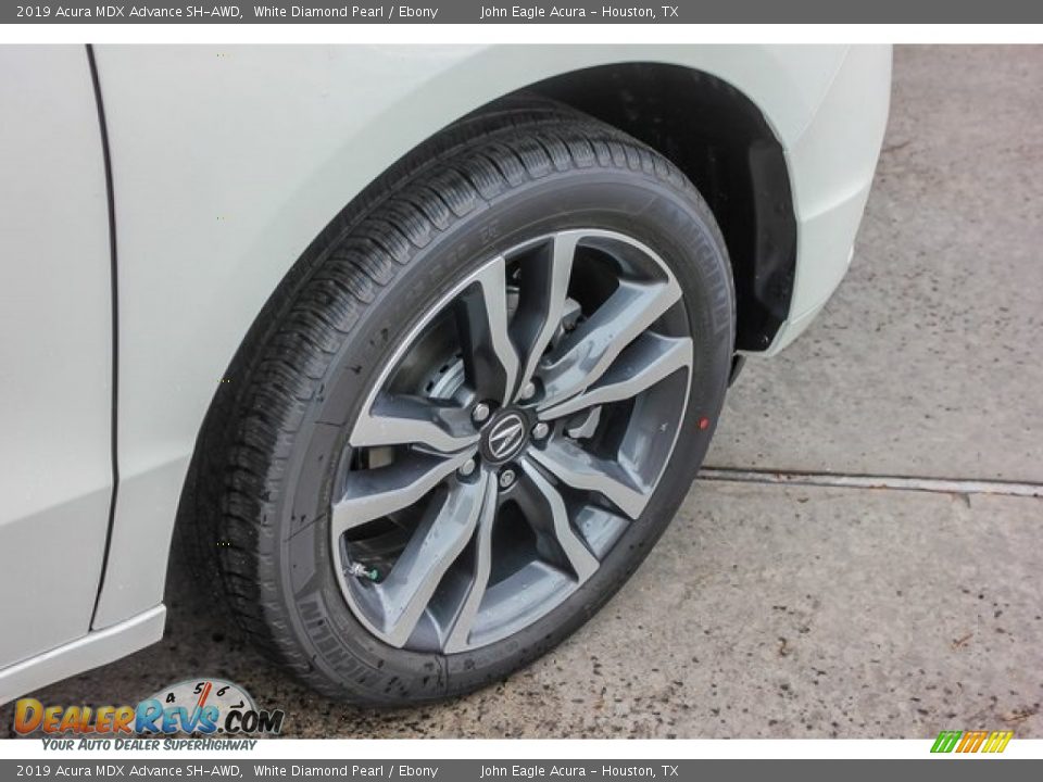 2019 Acura MDX Advance SH-AWD White Diamond Pearl / Ebony Photo #11