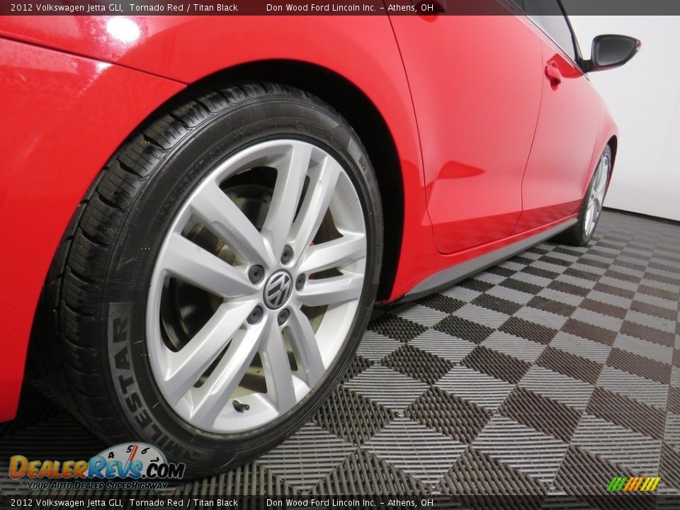 2012 Volkswagen Jetta GLI Tornado Red / Titan Black Photo #20