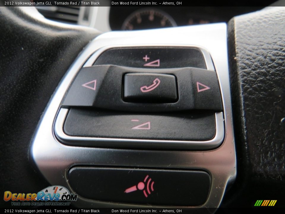 2012 Volkswagen Jetta GLI Tornado Red / Titan Black Photo #26