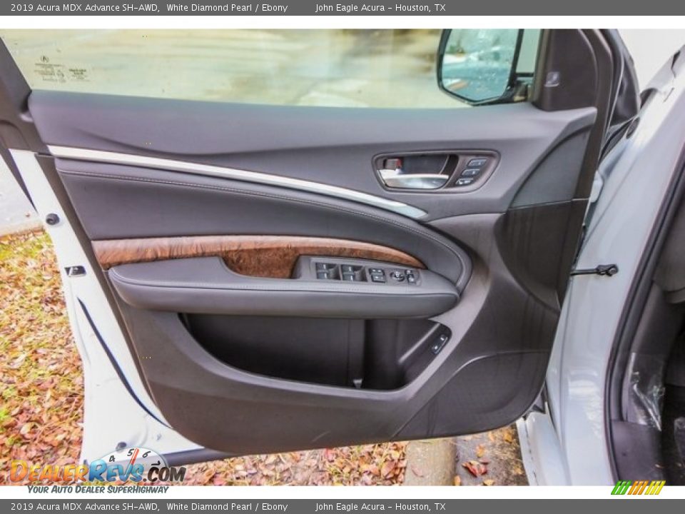 2019 Acura MDX Advance SH-AWD White Diamond Pearl / Ebony Photo #16