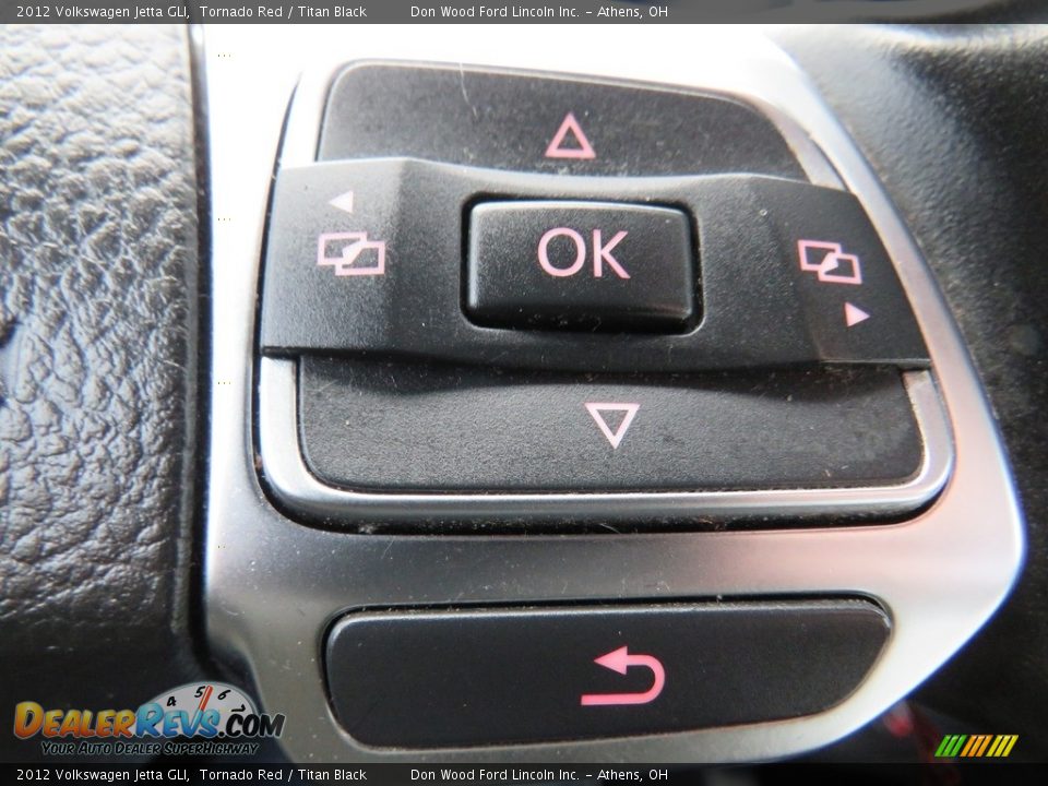 2012 Volkswagen Jetta GLI Tornado Red / Titan Black Photo #27
