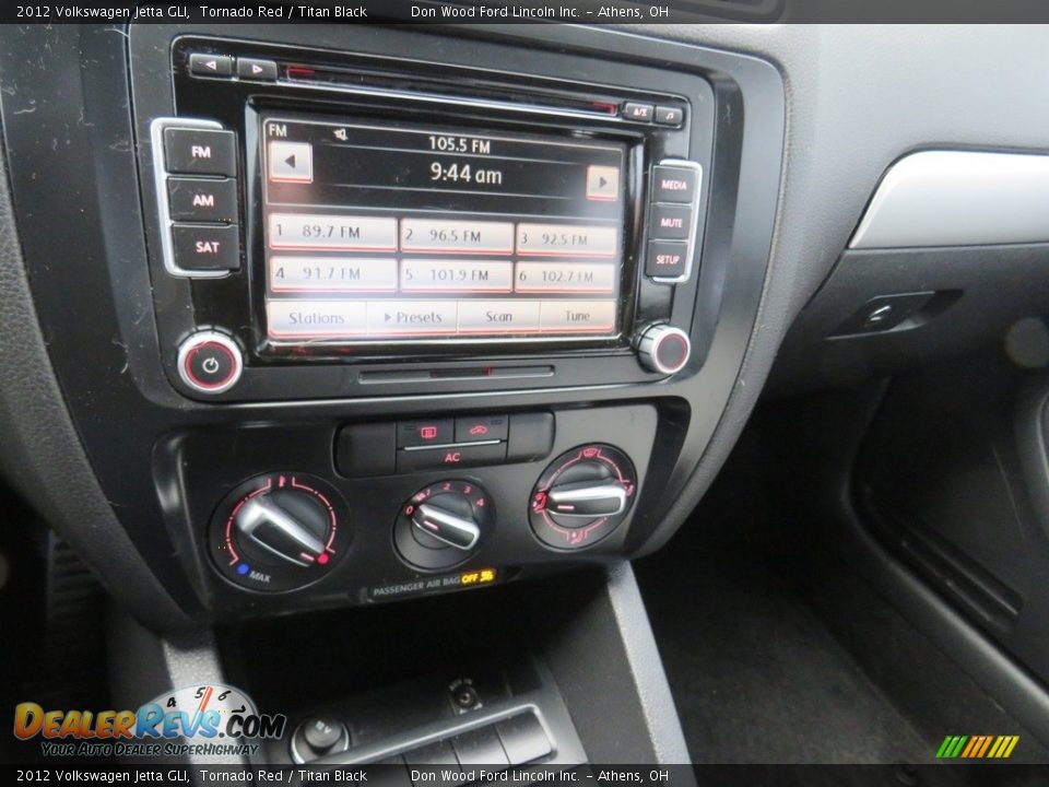 2012 Volkswagen Jetta GLI Tornado Red / Titan Black Photo #29