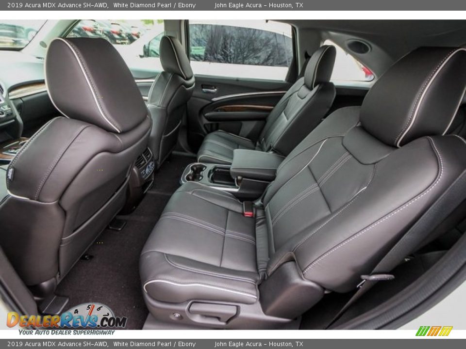 2019 Acura MDX Advance SH-AWD White Diamond Pearl / Ebony Photo #19