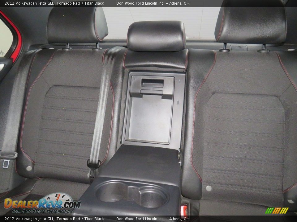 2012 Volkswagen Jetta GLI Tornado Red / Titan Black Photo #35