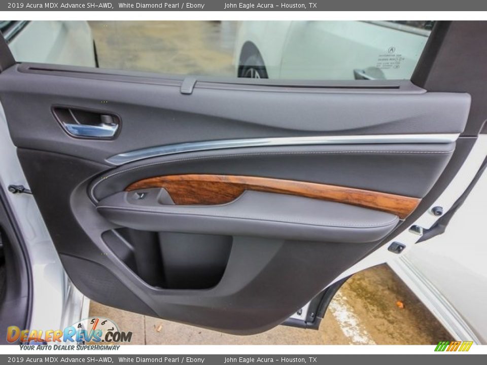 2019 Acura MDX Advance SH-AWD White Diamond Pearl / Ebony Photo #22
