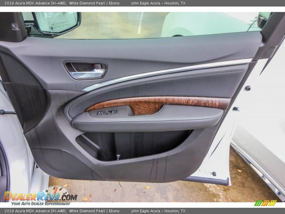 2019 Acura MDX Advance SH-AWD White Diamond Pearl / Ebony Photo #24