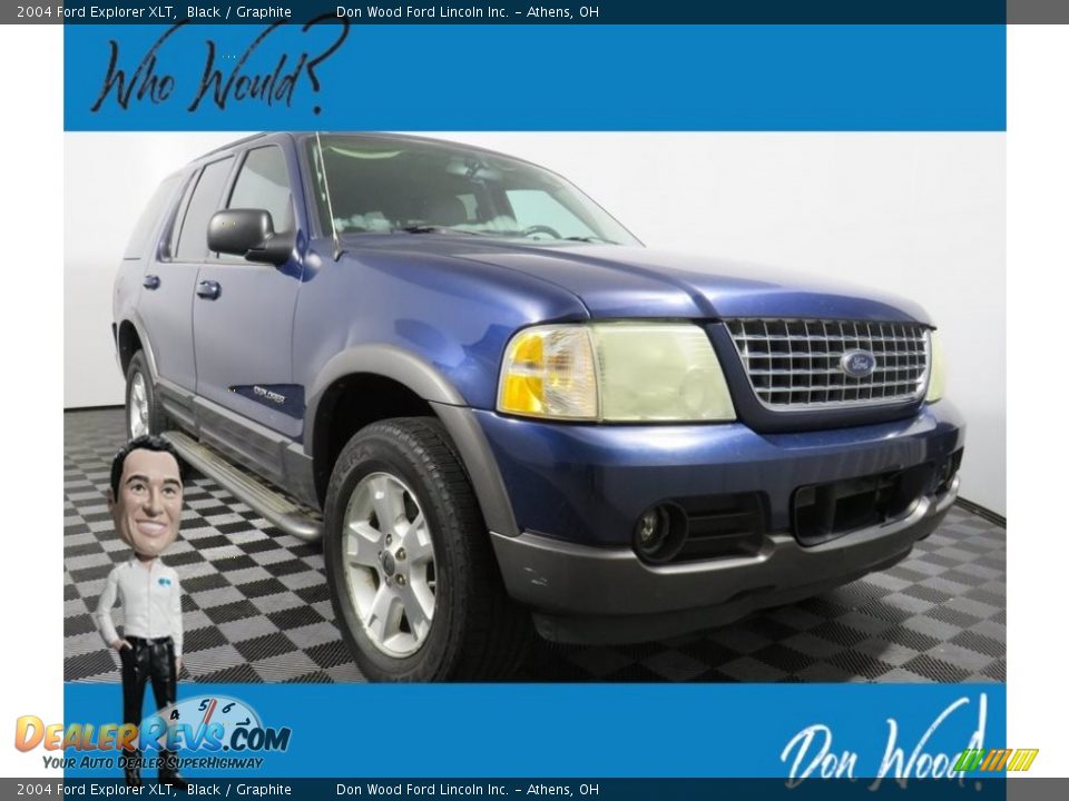 2004 Ford Explorer XLT Black / Graphite Photo #1
