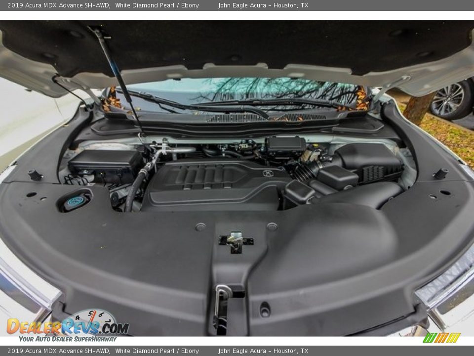 2019 Acura MDX Advance SH-AWD White Diamond Pearl / Ebony Photo #26