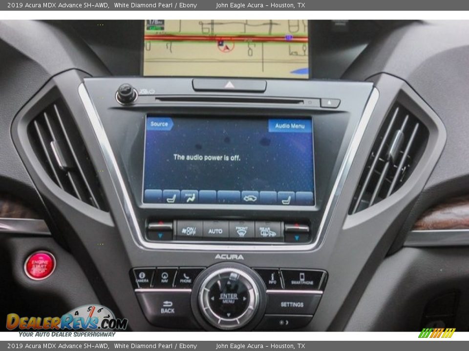 2019 Acura MDX Advance SH-AWD White Diamond Pearl / Ebony Photo #30