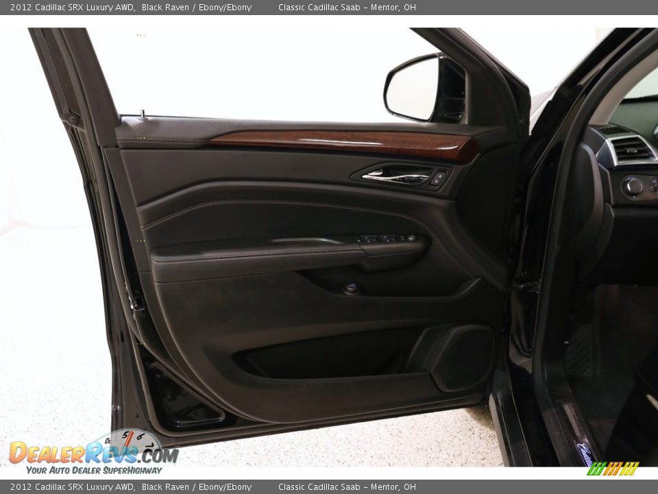 2012 Cadillac SRX Luxury AWD Black Raven / Ebony/Ebony Photo #4