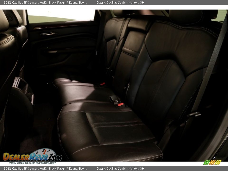 2012 Cadillac SRX Luxury AWD Black Raven / Ebony/Ebony Photo #15