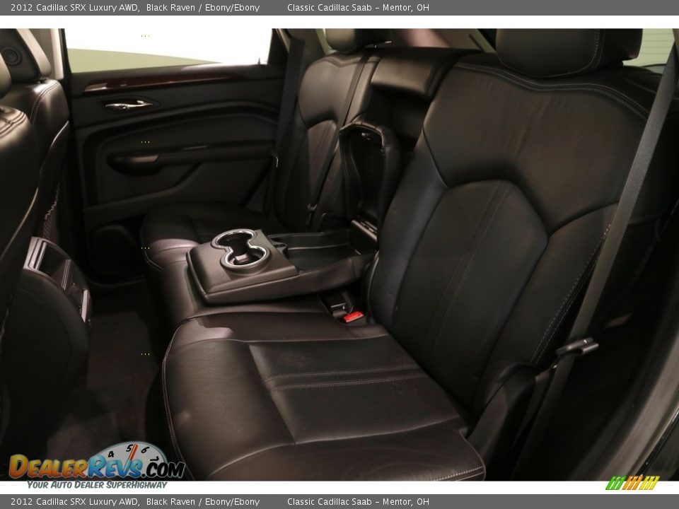 2012 Cadillac SRX Luxury AWD Black Raven / Ebony/Ebony Photo #16
