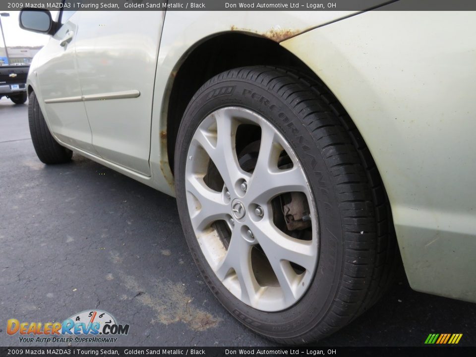 2009 Mazda MAZDA3 i Touring Sedan Golden Sand Metallic / Black Photo #12