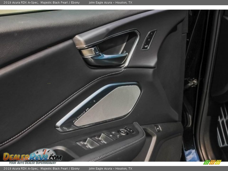 2019 Acura RDX A-Spec Majestic Black Pearl / Ebony Photo #12