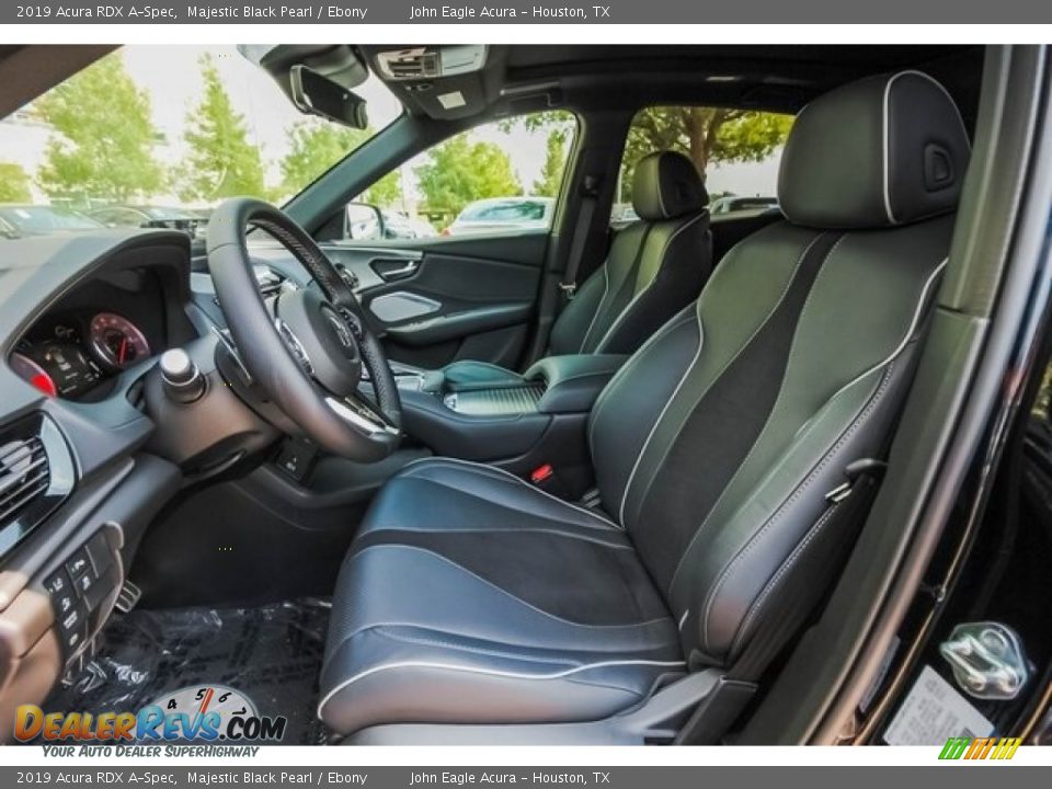 2019 Acura RDX A-Spec Majestic Black Pearl / Ebony Photo #16