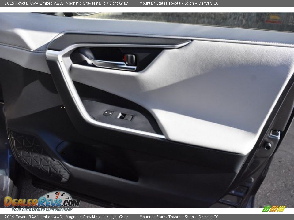 2019 Toyota RAV4 Limited AWD Magnetic Gray Metallic / Light Gray Photo #22