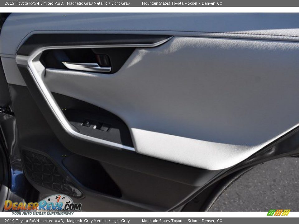 2019 Toyota RAV4 Limited AWD Magnetic Gray Metallic / Light Gray Photo #23