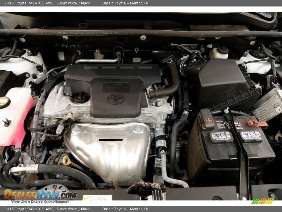 2016 Toyota RAV4 XLE AWD Super White / Black Photo #19