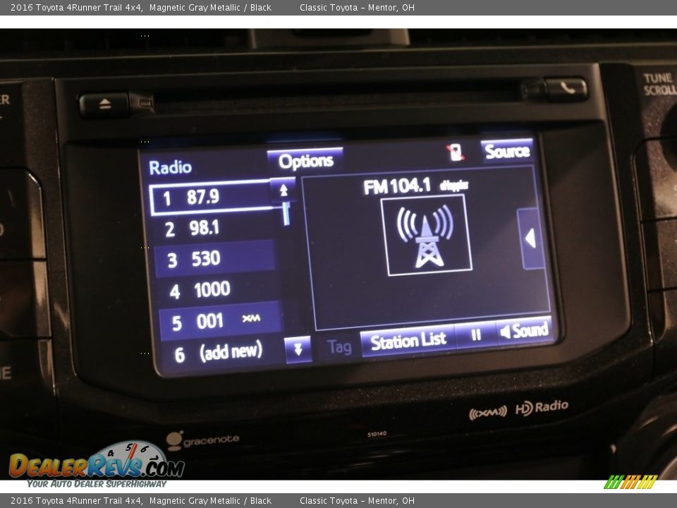 2016 Toyota 4Runner Trail 4x4 Magnetic Gray Metallic / Black Photo #9