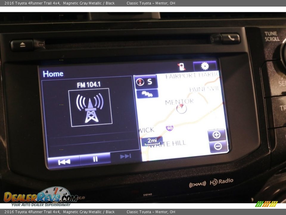 2016 Toyota 4Runner Trail 4x4 Magnetic Gray Metallic / Black Photo #11