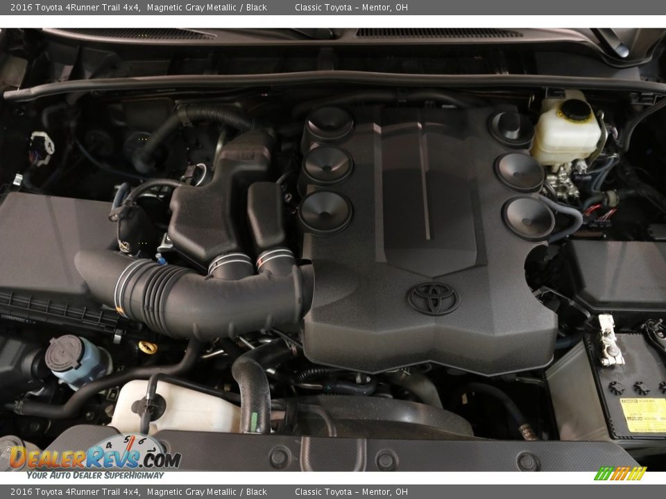 2016 Toyota 4Runner Trail 4x4 Magnetic Gray Metallic / Black Photo #20