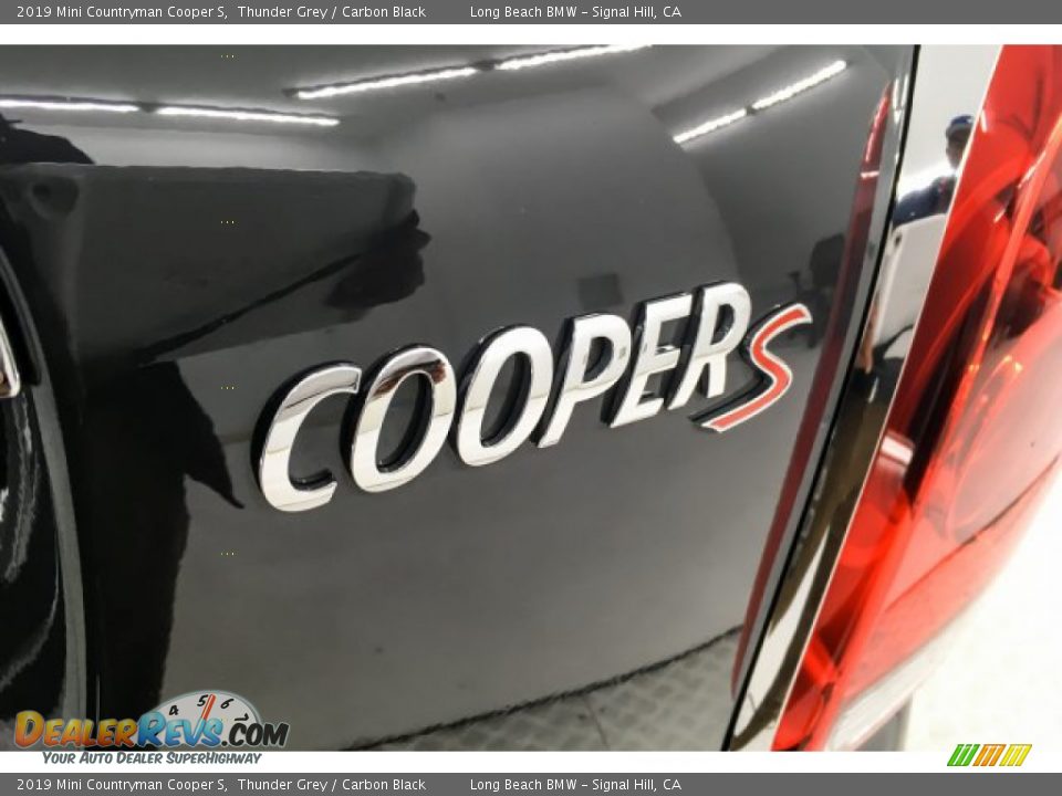 2019 Mini Countryman Cooper S Thunder Grey / Carbon Black Photo #7