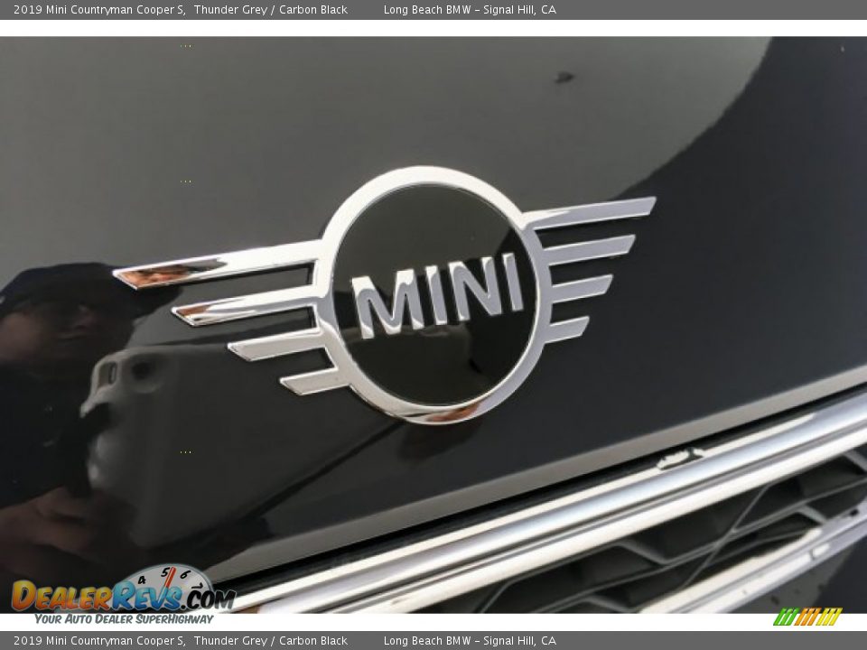 2019 Mini Countryman Cooper S Thunder Grey / Carbon Black Photo #32