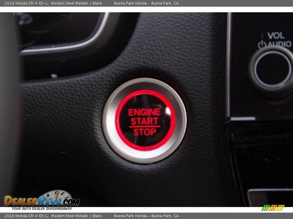 2019 Honda CR-V EX-L Modern Steel Metallic / Black Photo #13