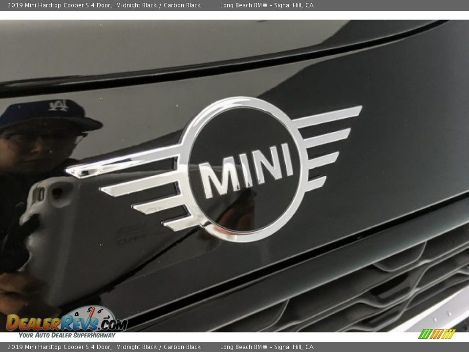 2019 Mini Hardtop Cooper S 4 Door Midnight Black / Carbon Black Photo #32
