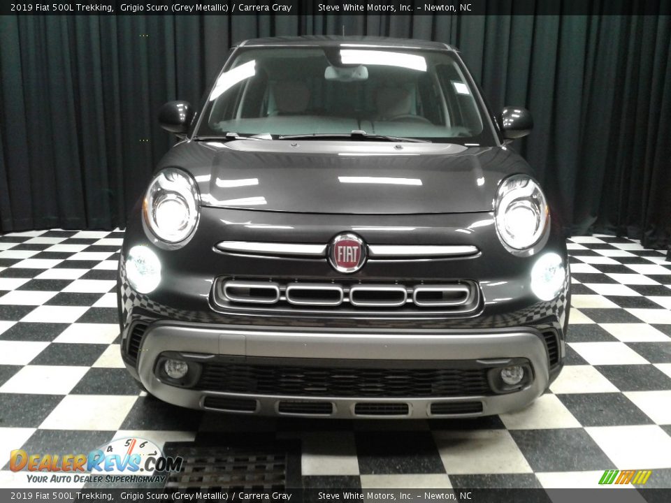 2019 Fiat 500L Trekking Grigio Scuro (Grey Metallic) / Carrera Gray Photo #3