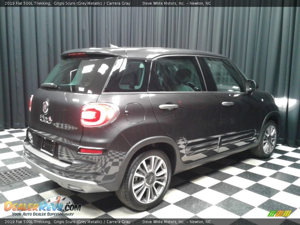 2019 Fiat 500L Trekking Grigio Scuro (Grey Metallic) / Carrera Gray Photo #6