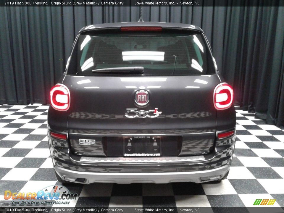 2019 Fiat 500L Trekking Grigio Scuro (Grey Metallic) / Carrera Gray Photo #7