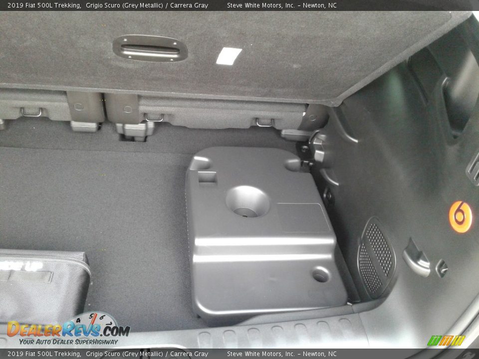 2019 Fiat 500L Trekking Grigio Scuro (Grey Metallic) / Carrera Gray Photo #13