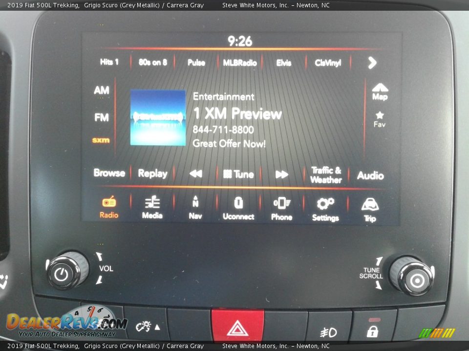 2019 Fiat 500L Trekking Grigio Scuro (Grey Metallic) / Carrera Gray Photo #22