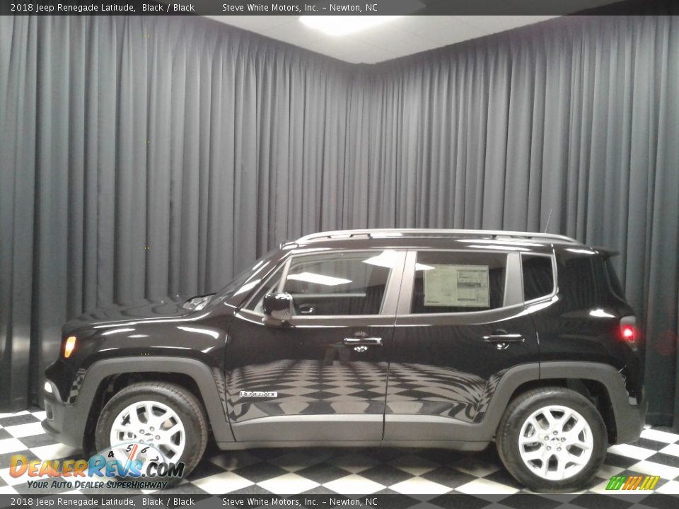2018 Jeep Renegade Latitude Black / Black Photo #1
