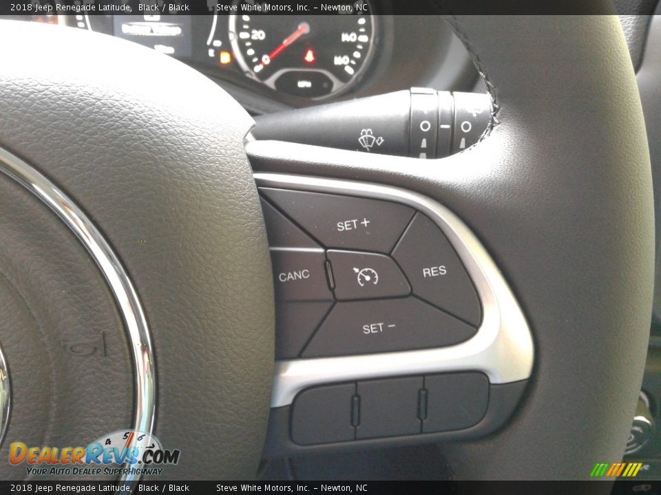 2018 Jeep Renegade Latitude Black / Black Photo #17