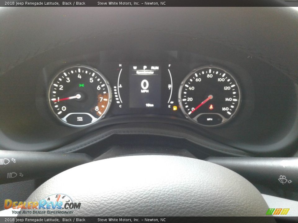 2018 Jeep Renegade Latitude Black / Black Photo #18