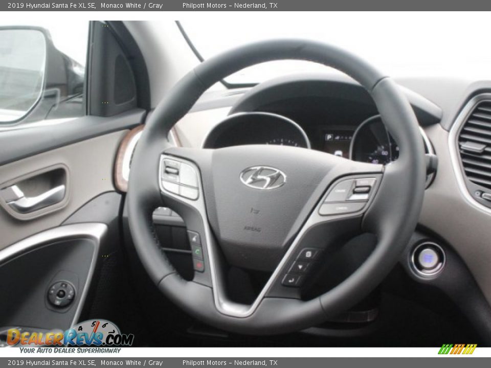 2019 Hyundai Santa Fe XL SE Steering Wheel Photo #21