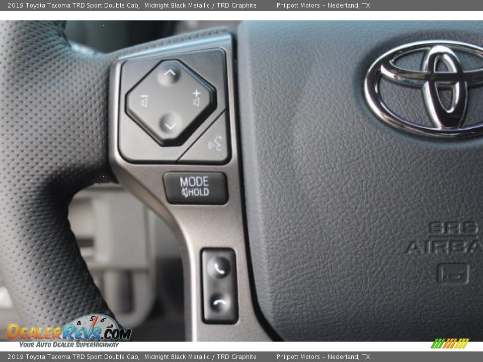 2019 Toyota Tacoma TRD Sport Double Cab Steering Wheel Photo #14