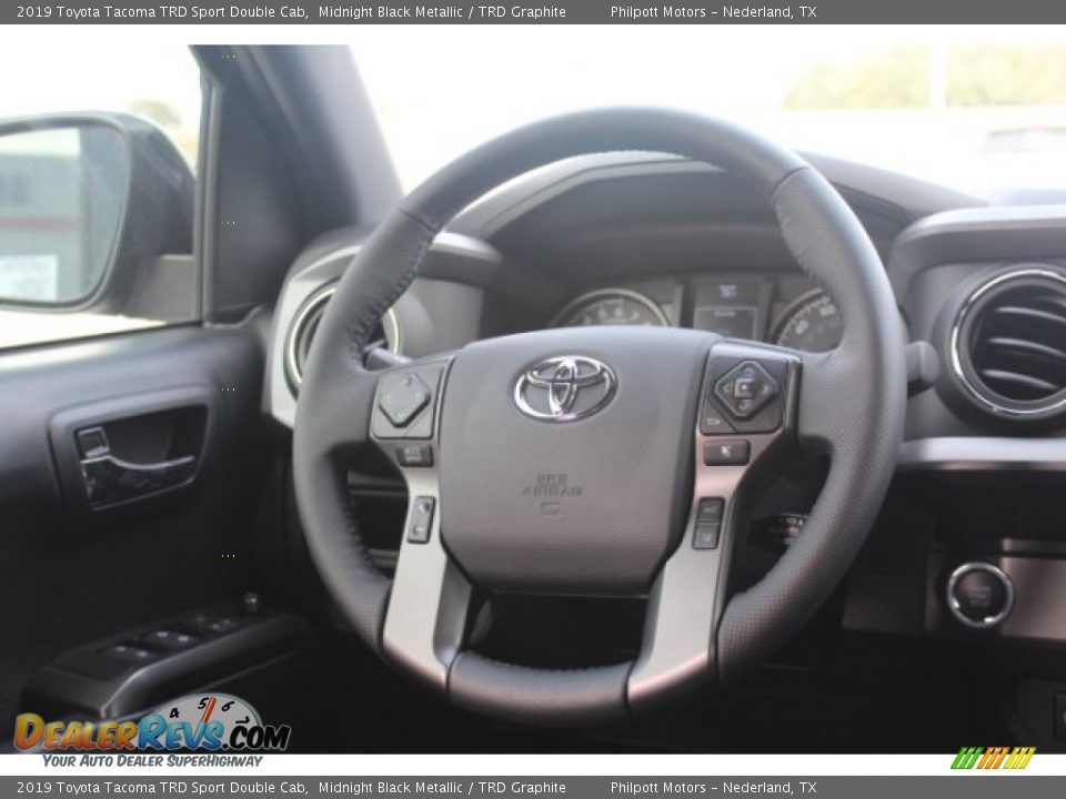 2019 Toyota Tacoma TRD Sport Double Cab Steering Wheel Photo #19