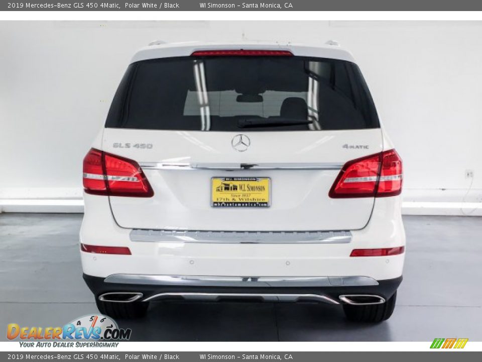 2019 Mercedes-Benz GLS 450 4Matic Polar White / Black Photo #3