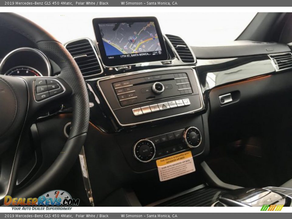 2019 Mercedes-Benz GLS 450 4Matic Polar White / Black Photo #6